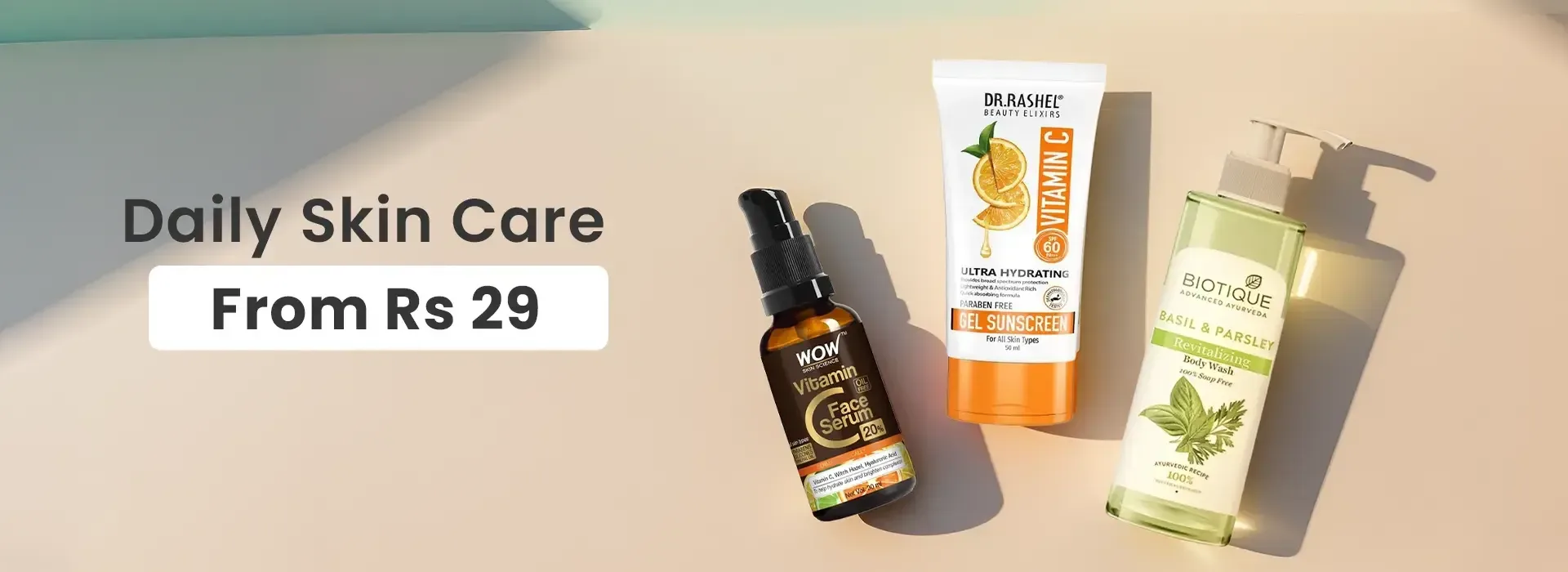 Daily Skin Care from Rs 29